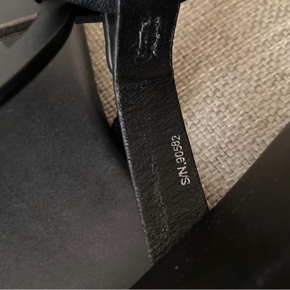 Tory Burch Miller Soft Sandal Sz 9 Black - Picture 4 of 9